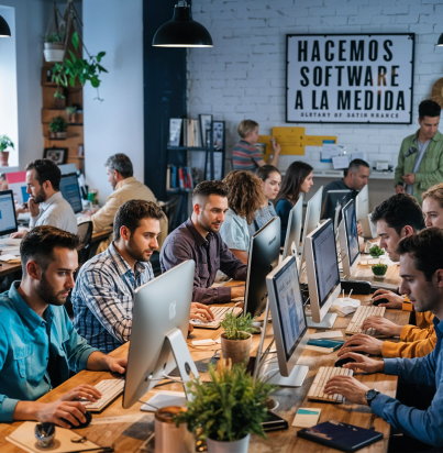 Avani team collaborating on a project