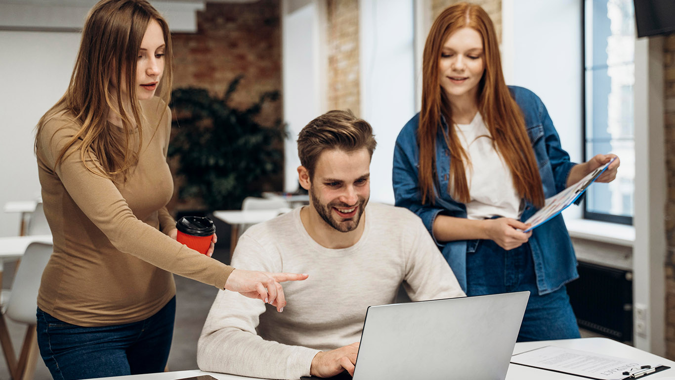 Responsive design illustration